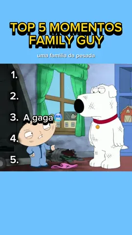 Top 5 Momentos Family Guy | Uma Familia da Pesada #familyguy #funnytiktok #fyp #memestiktok #petergriffin #moment #familyguyclips