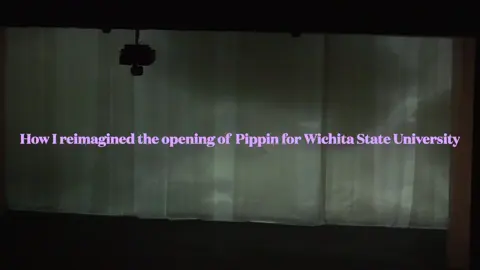 In 2023, I directed PIPPIN for Wichita State University. I reimagined the opening to give context to the story.  Director: Richard Biever Choreography: Sophia Hillman and Amy Baker Schwiethale Assistant Director: Gabi Johnson Dance Captain: Sophie Pickett Stage Manager: Alex Simpson Assistant Stage Managers: Ella Kempker, Jesse Stephenson Scenic Designer: Tamara Gagne Costume Designer: Adia Tolbert Assistant Costume Designer: Dylan Bray  Lighting Designer: Katelyn Koch Sound Designer: Denise Ussery Assistant Sound Designer: Madi Henderson  Wig & Makeup Designer: Sarah Bussard Assistant Wig & Makeup Designer: Jessica Hudson  Properties Supervisor: August Smaglik Projections Design: Kent Audio Visual CAST Pippin Jaden Kindle Leading Player Maurissa Cunningham Catherine Ashley Strella Lewis Gavin Tanner Charles Tim Hampton Fastrada Claire Kennard Berthe Catie Wolff Theo Beau Baxter Head, Ensemble Elaine Watson Ensemble Wyman Wheeler (Pippin u/s), Sophia Hillman (Leading Player u/s), Christina Noble-Speedie (Catherine u/s), Thomas Yambo-Rios (Lewis u/s), Olivia Biever (Fastrada u/s), Mckenna Lewis (Berthe u/s), Jonathan Banks (Theo u/s), Sophie Pickett, Denver Fankhouser, Carter Stelting, Francie Robu, Lucas Shroyer, Christian Watkins Swings Ben Schwartz (Charles u/s), Zoe Phillips
