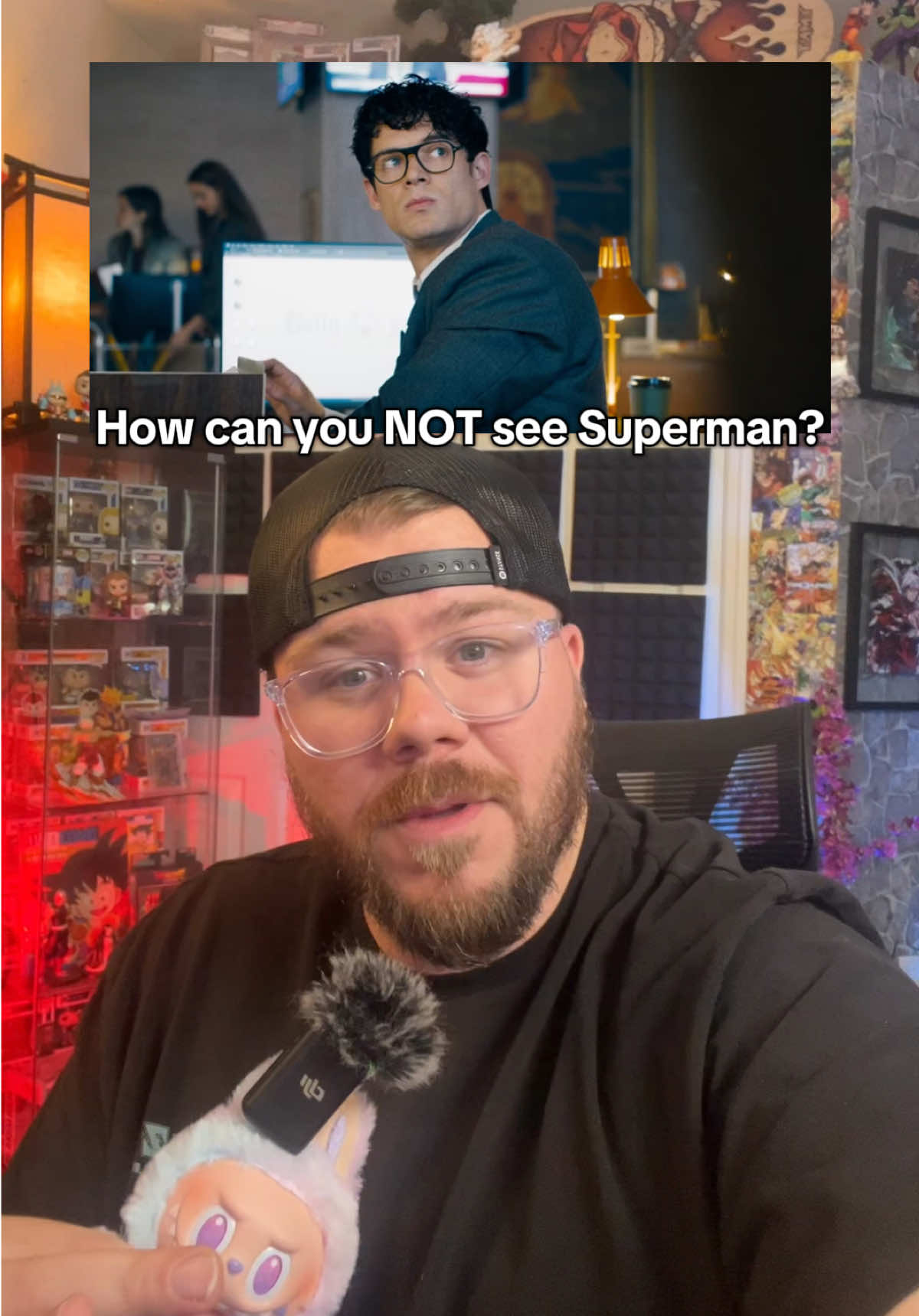 Have you always wondered how people cannot see that Clark Kent is Superman ? James Gunn answered the question! #superman #dcuniverse #jamesgunn #davidcorenswet #clarkkent 