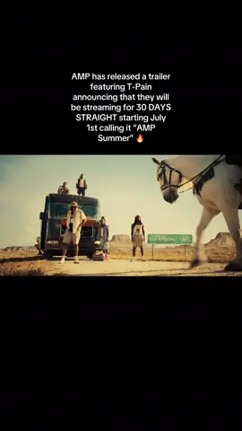 AMP has released a trailer featuring T-Pain announcing that they will be streaming for 30 DAYS STRAIGHT starting July 1st calling it “AMP Summer” 🔥 #amp #kai #kaicenat #agent #agent00 #dukedennis #fanum #chrisnextdoor #fyp #foryoupage #fypシ #trending #viral 
