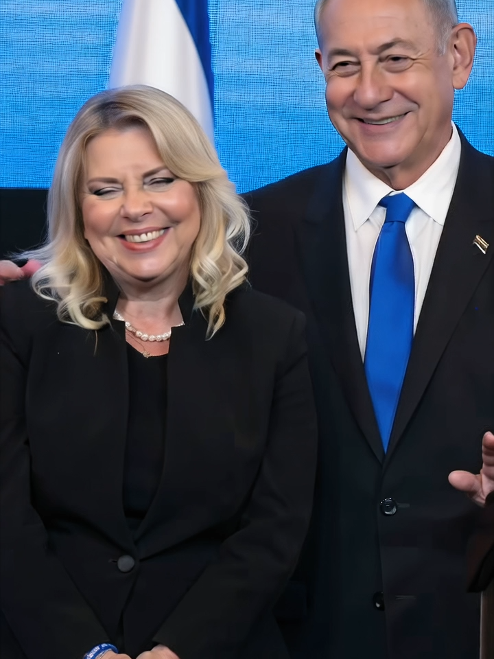Bibi and Sarah Netanyahu.