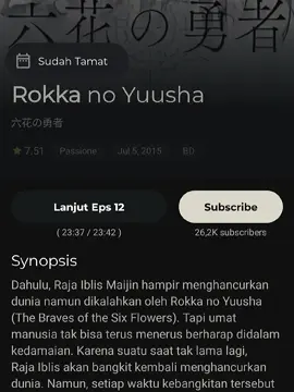 ☠️☠️ #fyp #foryou #anime #rokkanoyuusha #wibuku 