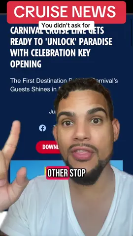 CELEBREATION KEY! Carnival’s newest addition to their fleet. What are your thoughts? Are you booked?  #celebrationkey #carnivalcelebrationkey #carnivalcruise #carnivalcruiseline #cruise #cruisenewa