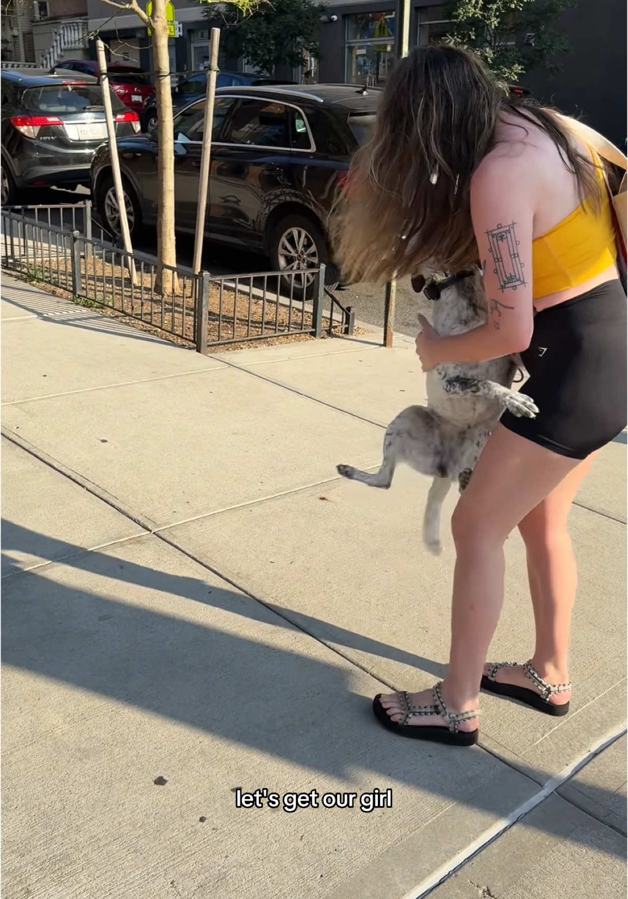 Reunited with my honey! Thank you @New York Wolfpack for taking the best care of her 🫶🏻