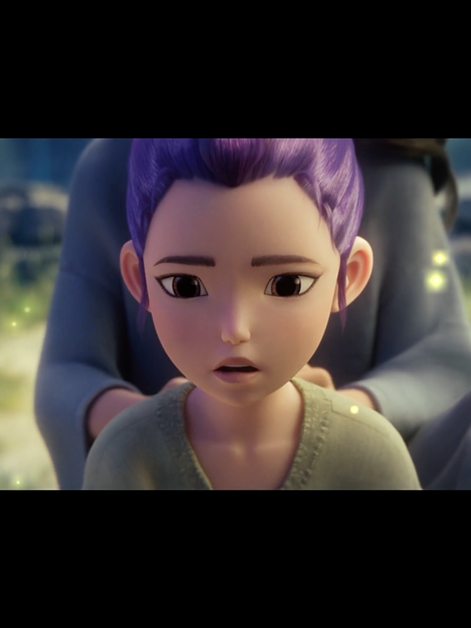 RUMI'S PAST SCENE K-POP DEMON HUNTERS #kpopdemonhunters #rumi #mira #zoey #scene #trio #sajaboys #Honmoon #huntrix #takedown #everyone #kdh #kdhlovers 