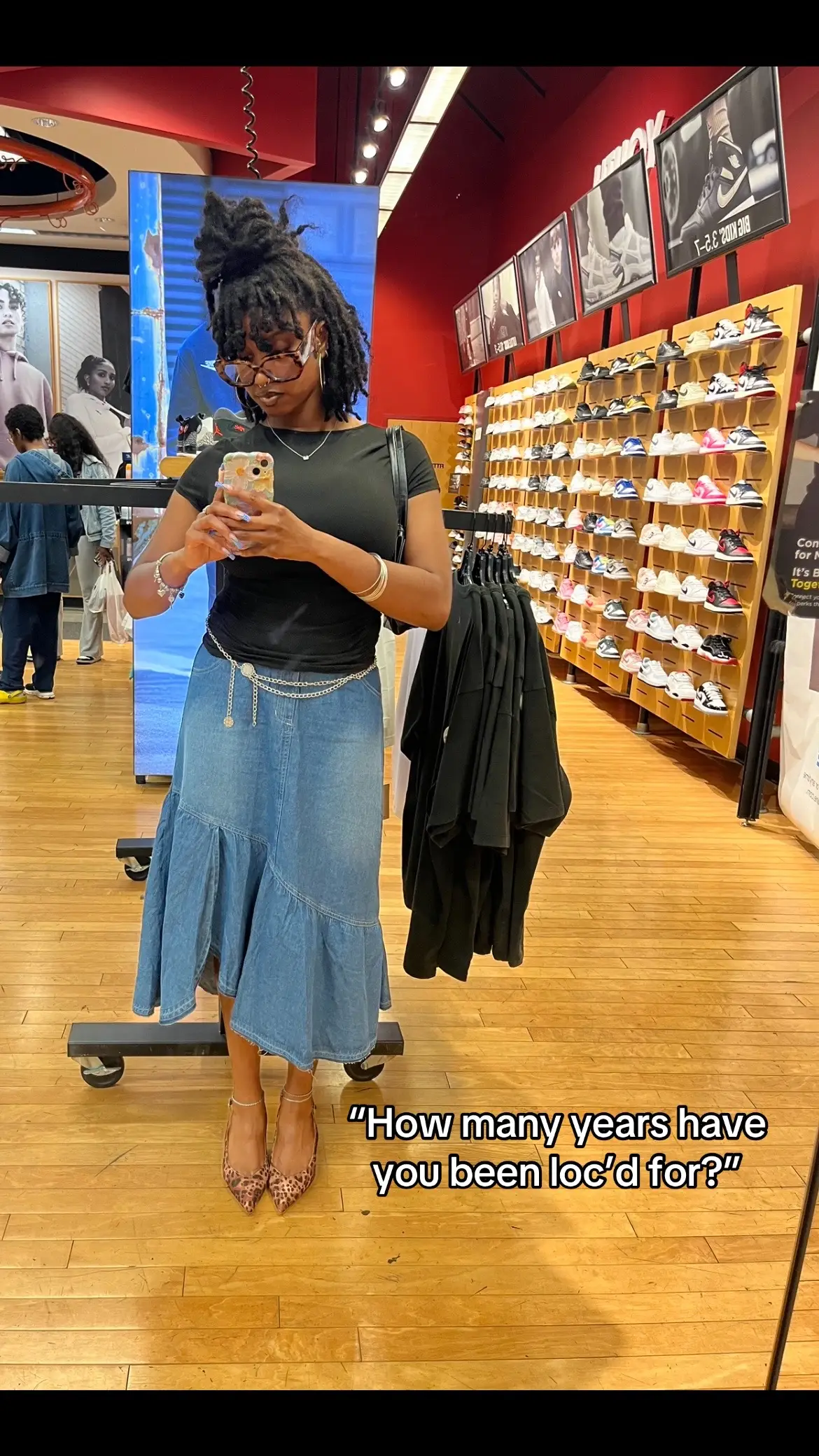 I actually get this question a lot lol. People always get shocked when I tell them I’m not even a year in yet 😭💕 #starterlocs #curlyendlocs #locs #coils #locstyles #loctiktok #ayonnadeairo #fyp 