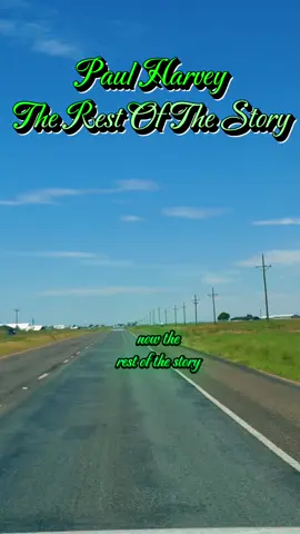 #paulharvey #paulharveystories #paulharveyradioshow #paulharveytherestofthestory #paulharveyarchive #paulharveystory #paulharvey_forthenostalgia13💕 #therestofthestory #therestofthestory_paulharvey #radio #justforyou #viralvideo #f #fypシ #just?for?you♥️♥️ #nostalgia #nostalgic #history #forthenostalgia13💕 