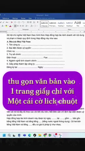 Mẹo thu gọn văn bản trên word #phimtathayexcel #phimtattinhoc #phimtatexcel #meotinhoc #thuthuattinhoc #sachexcel #sachtinhocvanphong #word #excel #powrpoint 