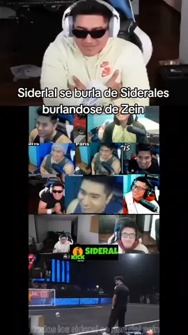 Sideral se burla de Siderales burlándose de Zein XD #kick #sideral #Zein #peru