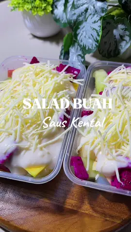 Resep Salad Buah Andalan Sausnya kental dan Creamy 🤤🤤 #fyp #viral #lewatberandafyp #idecemilan #saladbuah #saladbuahpremium #anekabuah #cemilansehat #foodtiktok #food 