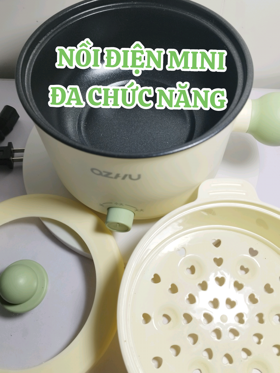 Nồi điện mini đa chức năng 1.8l #xuhuong #noidiendanang #noidienmini 