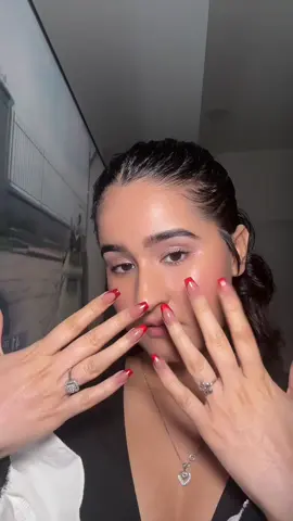 After months of acrylics, my nails definitely needed a little love 🥲 Started using these nighttime renewal patches from @Kerasal 💞 You wear them overnight (for 7-8 hours) and they help smooth, hydrate, and strengthen.  Because cute nails start with healthy ones 💅 . . #gifted #kerasal #nails #naturalnails #healthynails #nailtransformation #beauty #nailcare #gelnails #acrylics #explore #BeautyTok #fyp #explore 