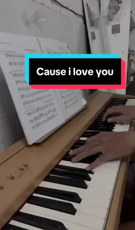 Cause i love you #tamtrang #xunghuong #pianocover 