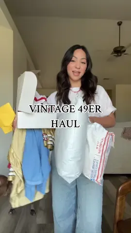this last months vintage 49er finds 🤌🏼 #fyp #49ers #49ersfaithful #49ersfootball #vintagefinds #nfl #vintagefashion #sanfrancisco49ers #vintagehaul 