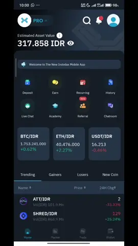 #trader #crypto #fyp  #tothemoon🚀 