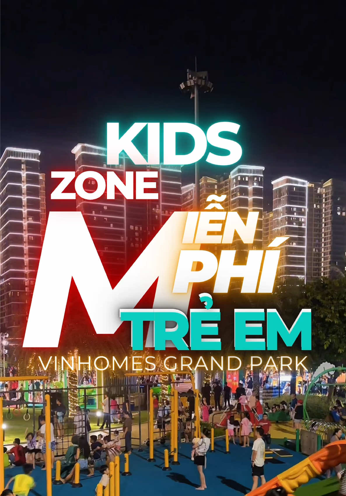 Khu vui chơi miễn phí dành cho toàn bộ trẻ em đến chơi tại đại đô thị Vinhomes Grand Park🌿 📍Vị trí: Công viên Ánh Sáng 36ha tại đại đô thị Vinhomes Grand Park TP. Thủ Đức ——————— Xuân Bao Reaty nhận ký gửi mua bán/cho thuê căn hộ nhà phố tại Vinhomes Grand Park🖋️ #vinhomesgrandpark #Kidszone #mienphi #khuvuichoitreem #congvienanhsang 