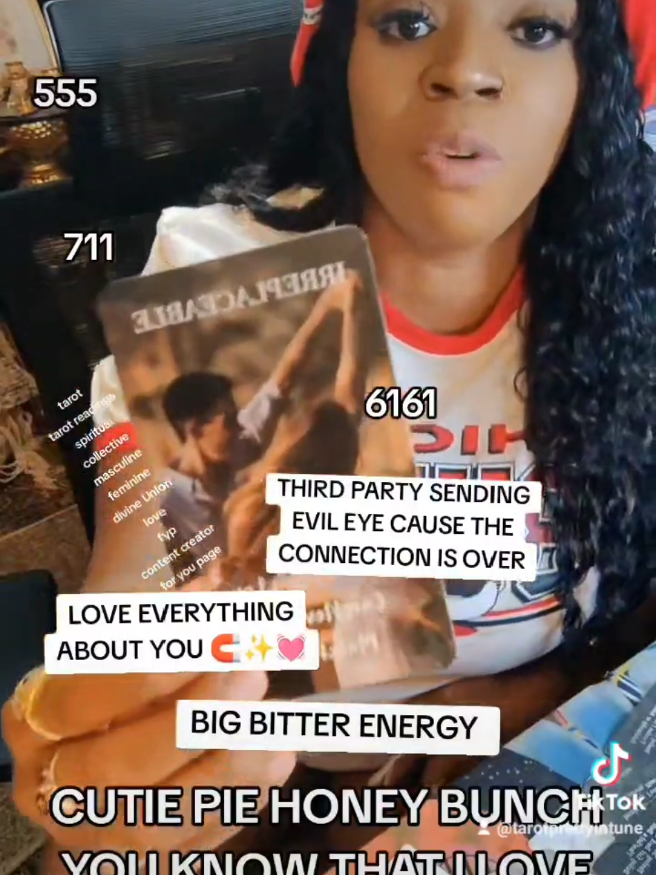 PART 3.... CUTIE PIE HONEY BUNCH YOU KNOW THAT I LOVE YOU 💓💓💓BIG BITTER ENERGY #tarotreading #tarot #tarotticktock #foryoupage #fy #fypシ #divinefeminine@tiktok  #divinemasculine #spirituality #spirirualtiktok  @tarotreadingtrends @Enchanted Mirror Tarot 