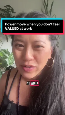 Power move when you don’t feel VALUED at works #asianamerican #lawofattraction #careertips #work 