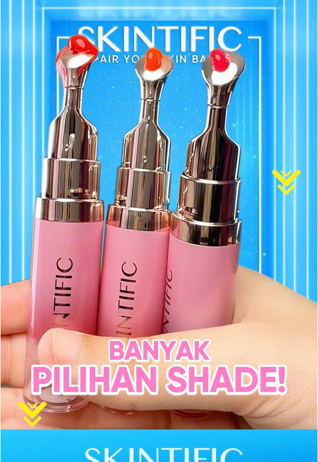 ❤️ NEW LAUNCH SHADES🌈 Bibir sehat dan plumpy + warna natural = Lip Serum Skitnific💃  Yuk, langsung checkout  di TikTok Live sebelum kehabisan shades barunya!🧏‍♀️💋 #skintific #lipserumskintific #bibirhitam #healthylips #peptide #PinkLipSerum #newlaunchskintific 