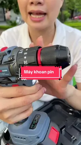 Máy khoan pin #thanhmai92 #maykhoan 