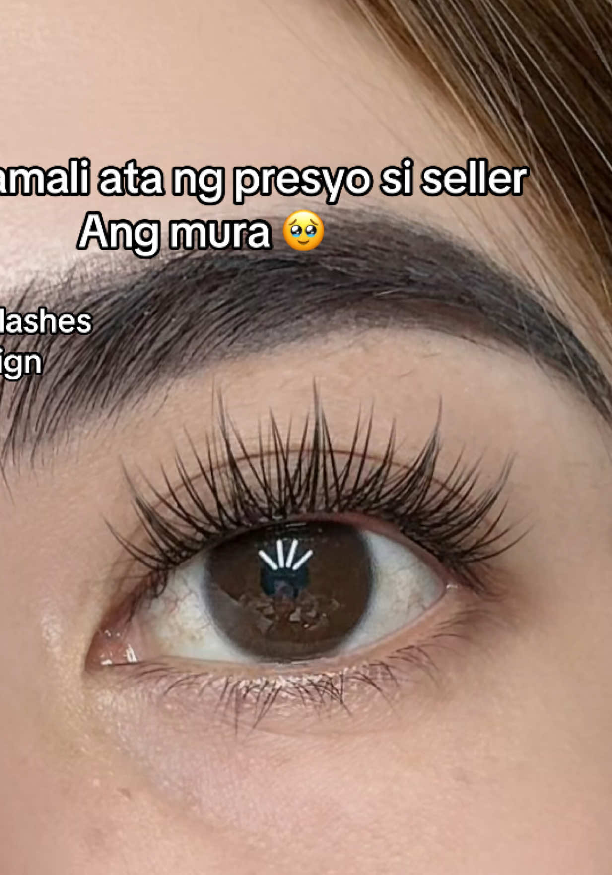 Eyelash extensions no need glue cluster lashes self adhesive #eyelashes #eyelashextensions #lashes #clusterlashes #noneedgluelashes 