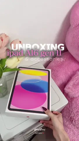 semoga abis ini makin produktif 🥹. ada yang mau di spill¿ #ipadgen11 #ipada16 #ipad #gen11 #accessories #ipadcase #mouse #softcase #keyboard #anakkos #asmr #pink #pinkaesthetic #ipadpink 