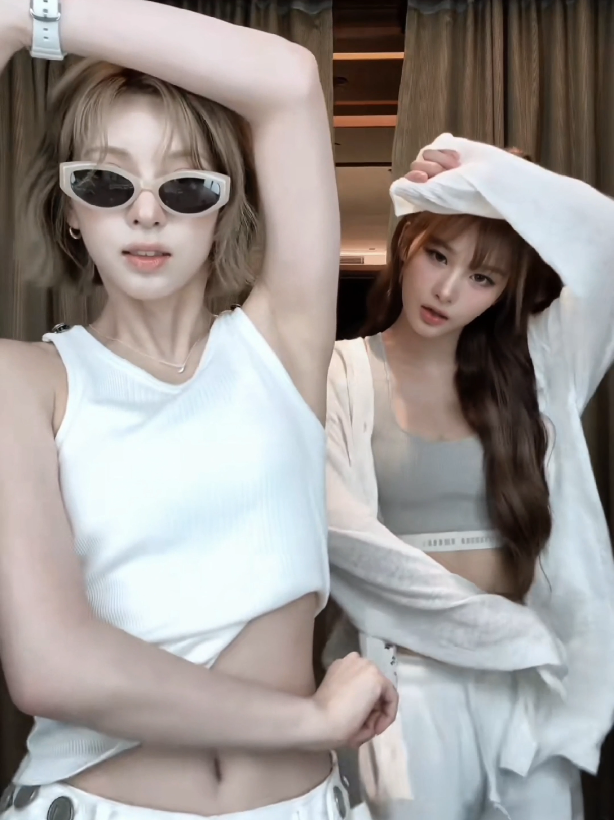 Siapa yang belom bisa move on dari video ini 🖐🖐 #bae #sullyoon #nmixx 