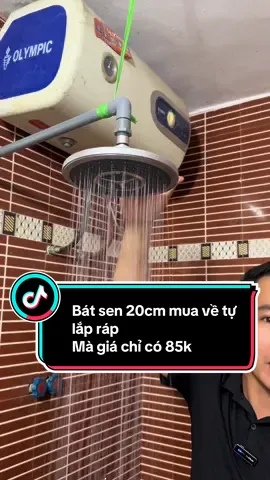 Mua cái bát sen tắm này về tự thay thế rất tiện lợi nhé các bác #xuhuong #batsen #voihoasen #batsentangap 