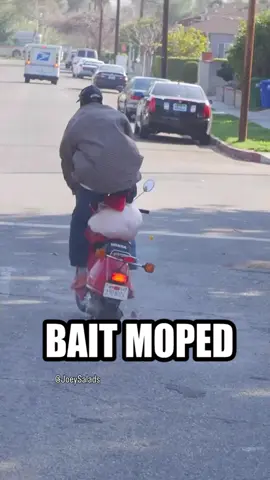 Bait Moped Prank 🤣 #Pranks #JoeySalads #ViralVideos 