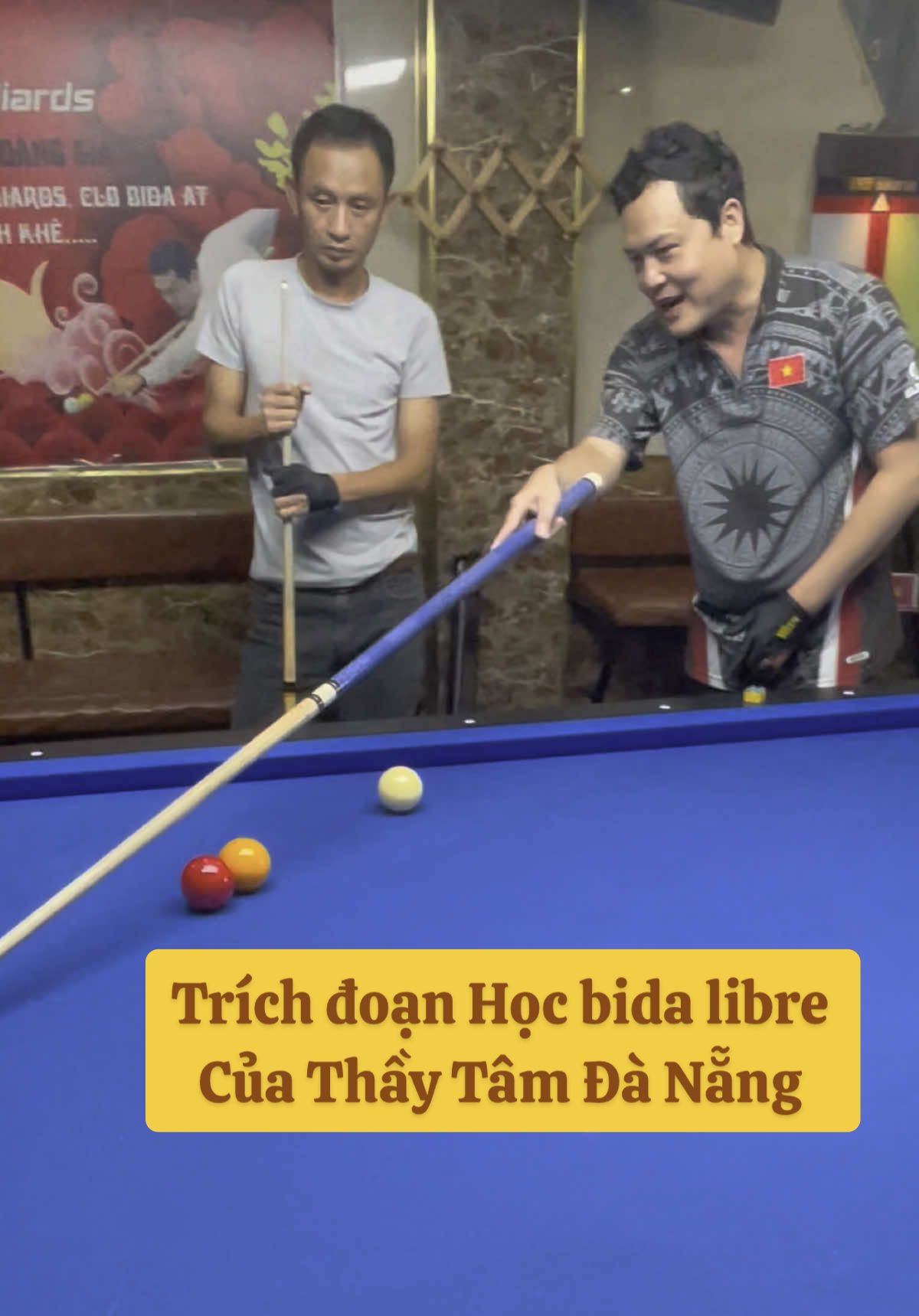 #xuhuongtiktok2025  Học bida libre Đà Nẵng  Học luyện bida nâng cao tư duy  #bida #trend #xuhuong 