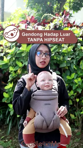 Gendong hadap luar tanpa hipseat? Pakai WingMe carrier ajaaa!😍😍 ;interest-produk #cuddlemeindonesia #cuddleme #terpercayasejak2010 #peloporSSCMshape #newborn #bayi #wingme 