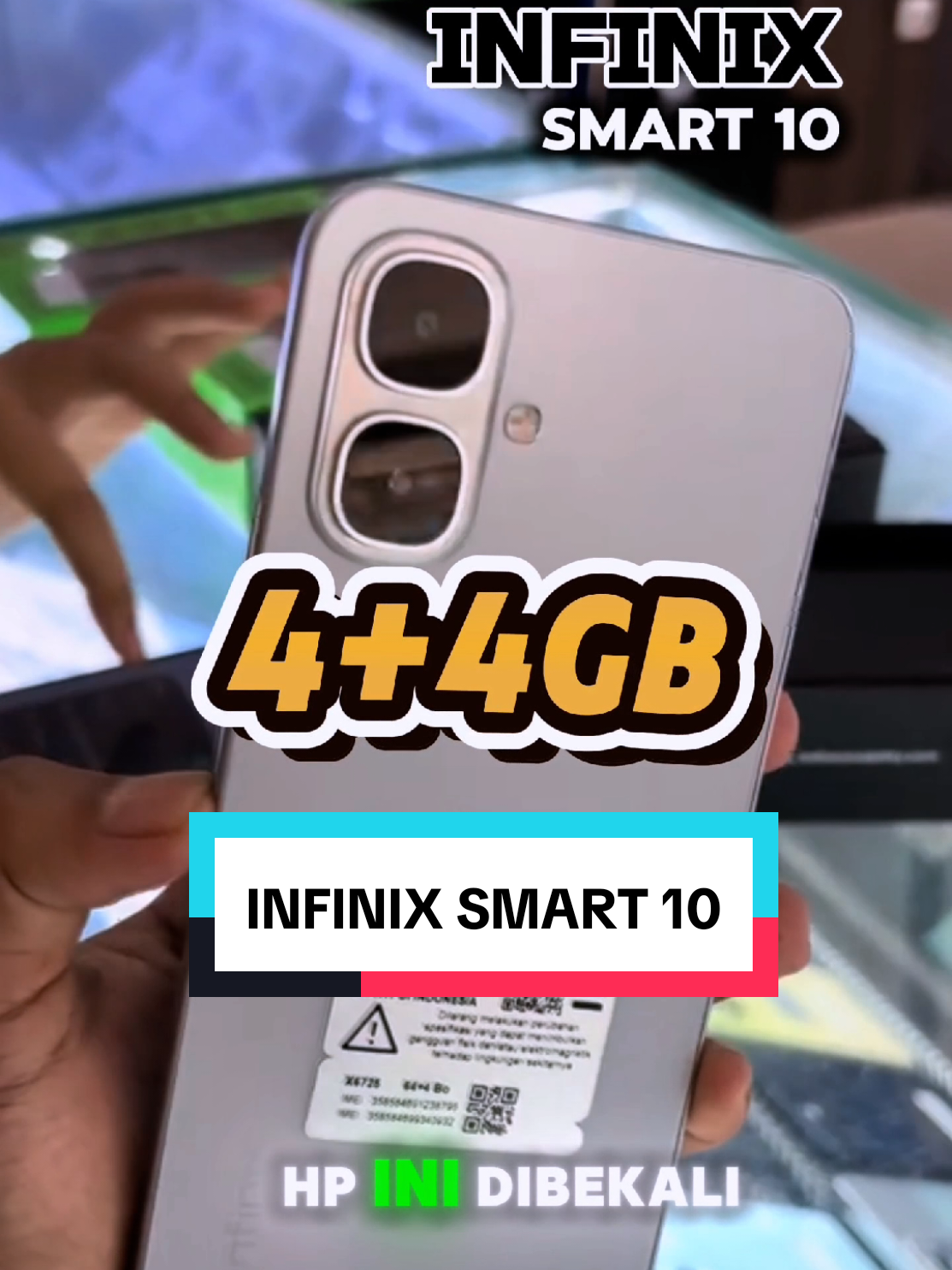 Infinix smart 10 Hp kece dangan dana pelajar 😎 #infinix #infinixsmart10 #infinixindonesia 