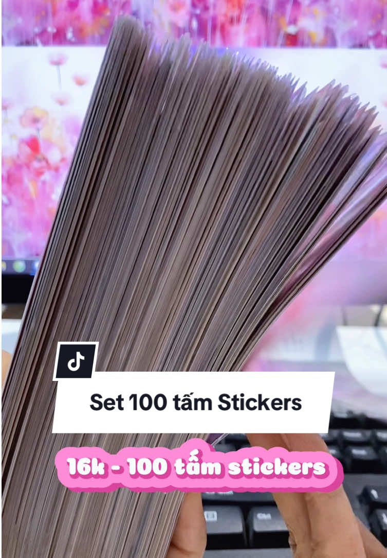Set 100 tấm dán bao giờ mới hết 🥹 #vivisanrio #hachireview #stickers  