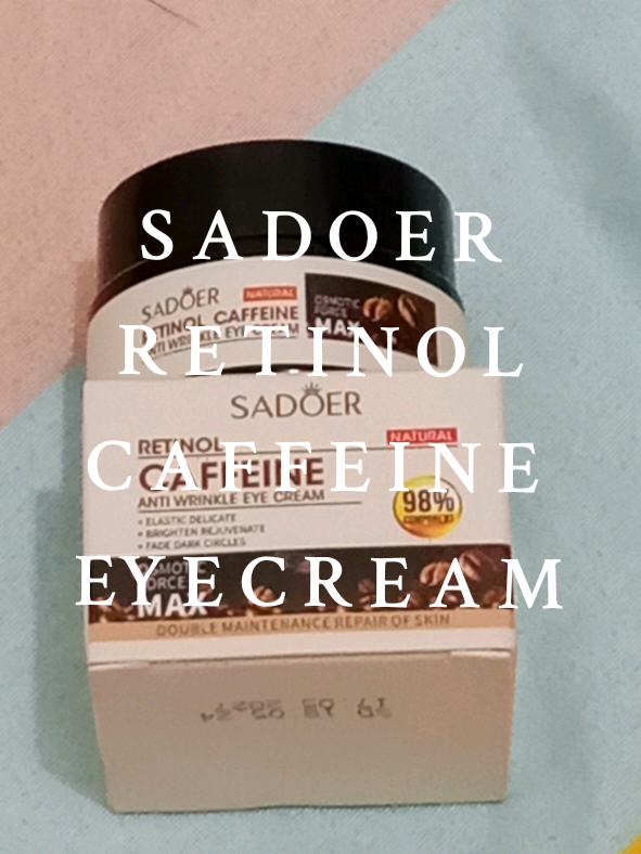 Good bye eyebags na talaga #retinolcream #retinolcaffeinecream #darkspot #beautycare #skincare #skincaretips #beautytips #sadoerproduct #sadoer  #fyp #fypシ 