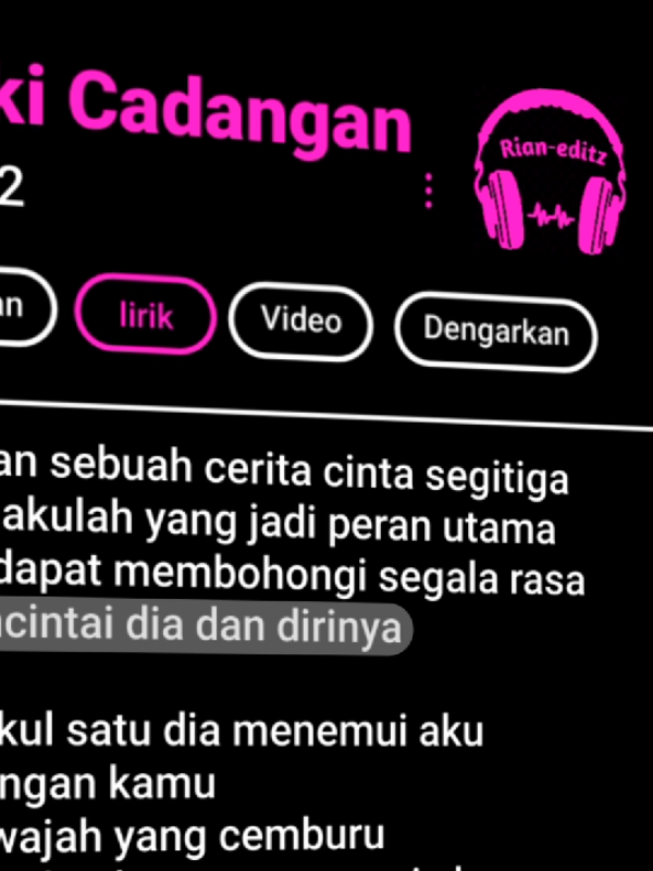 Bagian:39 | Lelaki Cadangan 🎶 @abang.fatih152 Done ya kk #musik #lirikgoogle #liriklagu #fyp #viral #viraltiktok 
