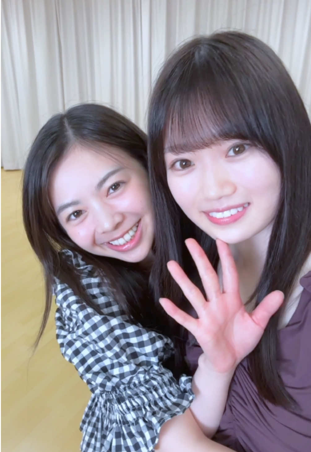ひょっこりおたん🐣 #愛宕心響 #長嶋凛桜 #乃木坂46 #乃木坂6期生TikTok祭り