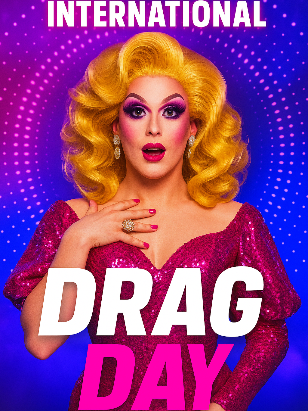 Heute ist International Drag Day und wir feiern die Vielfalt. Wir erinnern daran, wie viel Mut es braucht, sich selbst sichtbar zu machen - gegen Normen, Vorurteile und Erwartungen. Ganz viel Liebe geht raus an Pam, unsere ganz persönliche Lieblingsdragqueen! 🎉😍 #TMO #TakeMeOut #InternationalDragDay #DragQueen