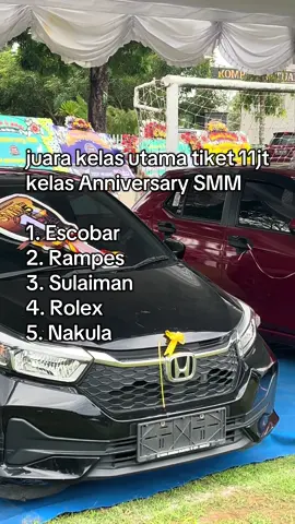 juara kelas utama SMM Anniversary 5 ‼️#smmanniversary #escobar #rampes #muraibatuindonesia  #smm 