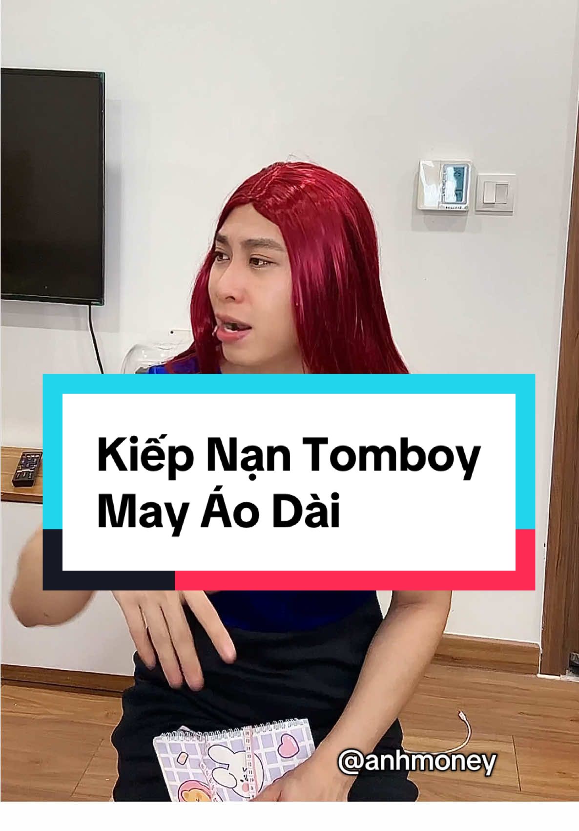 Kiếp nạn của mấy TomBoy : Chuẩn bị may áo dài cho năm học mới kiểu :)) #anhmoney #giaitri #tiktokgiaitri #hocsinh 