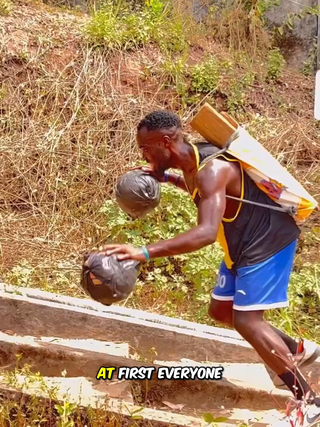 This basketball player keeps trying every day.
