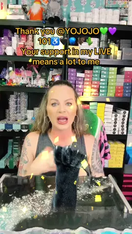 YOJOJO💚💜101♿️🖤🪼🦇🌵, thank you for the incredible support in my LIVE! I will keep creating better LIVE content!@YOJOJO💚💜101♿️🖤🪼🦇🌵 #tiktoklive #livehighlights #livegift #pantherpaws #travelintheus 