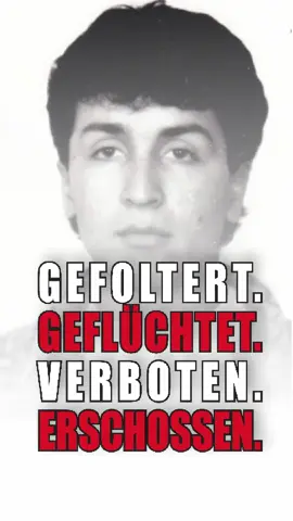 In Gedenken an Halim Dener Gefoltert. Geflüchtet. Verboten. Erschossen. Heute vor 31 Jahren wurde Halim Dener in Hannover von einem SEK-Beamten erschossen, weil er den Vernichtungskrieg der Türkei gegen die Kurd*innen sichtbar machen wollte. Halims Geschichte steht stellvertretend für staatliche Gewalt, Rassismus und die Kriminalisierung kurdischer Stimmen in Deutschland. Bis heute weigert sich die Stadt Hannover, ein würdevolles Gedenken für ihn zu ermöglichen. Sein Schicksal verbindet sich mit den Kämpfen von heute – gegen Rassismus, Polizeigewalt und für eine solidarische Gesellschaft. Das Gedenken an Halim Dener ist mehr als Erinnerungsarbeit. Es ist ein Aufruf, sich der Systematik von Gewalt und Ausgrenzung entgegenzustellen – und solidarisch für eine gerechtere Gesellschaft einzutreten. #HalimDener #31Jahre #Kurdistan #Hannover 