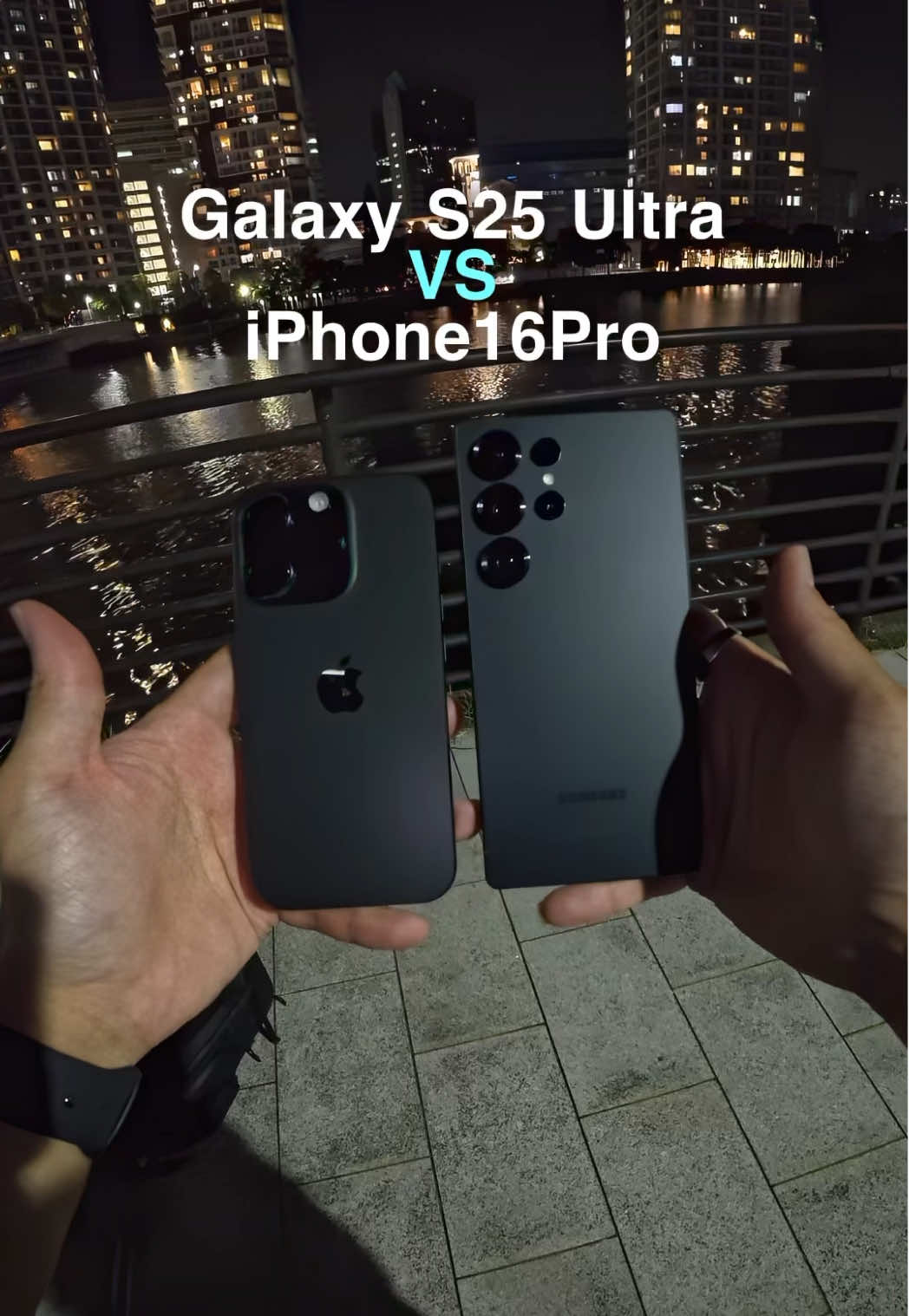 Which one looks better to you?どっちが好き? #GalaxyS25Ultra #iPhone16Pro