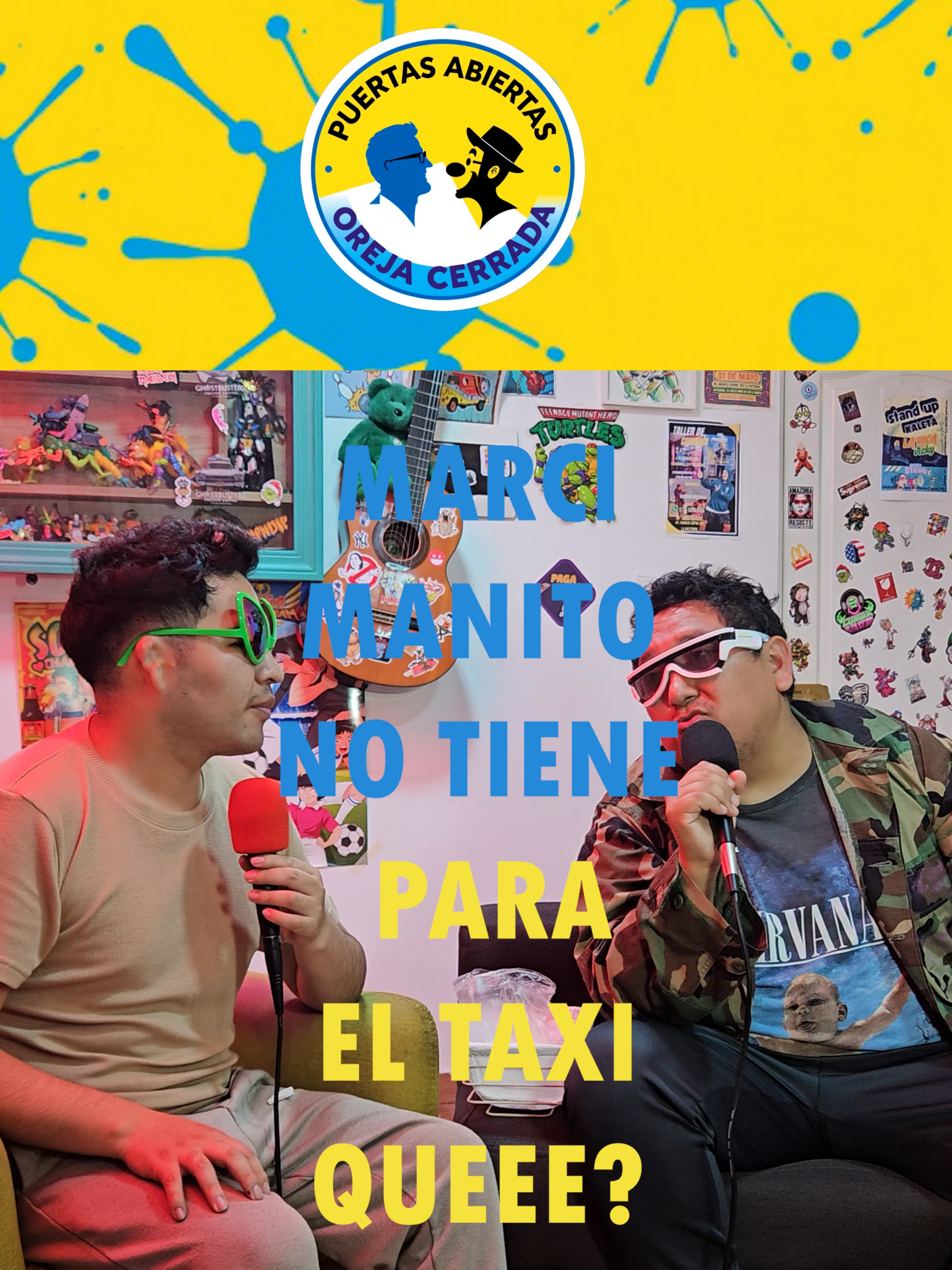 MARCI MANITO NO TIENE PARA EL TAXI… ¡¿QUÉEEE?! 🚖🛸 Dice que es intergaláctico pero no tiene ni para el Yape. ¿El multiverso también está caro o es que el marcianito se gasta todo en sánguches de huevo? Con @steveapaza y @comediante.sin.oreja En el episodio 3 de PUERTAS ABIERTAS OREJA CERRADA 🎧 Episodio completo #MarcianitoMisio #NiUnSol #PuertasAbiertasOrejaCerrada #PodcastMarciano #MrChaufaNoPresta #SteveApaza #ComedianteSinOreja #PodcastPerú #ComediaCósmica #NoTieneSentido #TaxiGaláctico #YapeAlMarcianito #SángucheDeHuevo #HumorMarciano #ChistesPeruanos