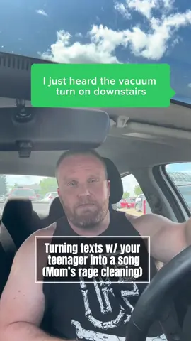 Turning text messages w/ your son into a song (Rage Cleaning - Made w/ Suno)#dadlife #teenager #text #ragecleaning #funny @Suno 