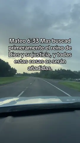 Mateo 6:33 Mas buscad primeramente el reino de Dios y su justicia, y todas estas cosas os serán añadidas. #buscaprimeroadiosysujusticia  #mateo633 #todoestemporal #maslascosasdelcielosoneternas #unnuevodiaesunanuevaoportunidad #palabradedios #versosbiblicos #unmensajeparati #blessed #grateful #diostebendiga #contenidocristiano #fyp #fypシ #fypシ゚viral #fyppppppppppppppppppppppp #fypage #hagamosviralajesus #jovenescristianos #christiangirl #chicascristianasentiktok #parati #foryou #happymonday #felizlunes #lunes #monday #viral #godblessyou #trustgod #trustgodsplan #thankgodforeverything #teamwork 