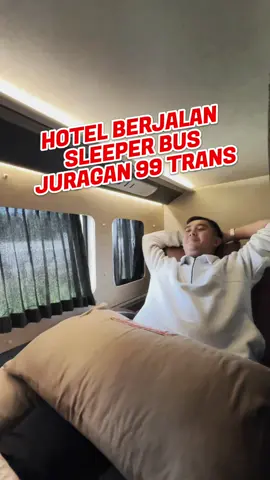 Cuma 600ribuan dari Jakarta ke Malang naik bis Sleeper mewahnya punya Juragan 99 Trans, kira-kira worth it ga ya? Coba tonton sampe abis. #sleeperbus #juragan99trans #juragan99 #bismewah #busmewah #bisjakartamalang #bismalangjakarta #tidur #sleeper 