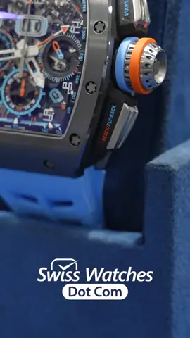 Tag who you have seen  wearing this watch!  Richard Mille Automatic Flyback Chronograph GMT 42.70mm DM now to place your order for delivery today 🤝