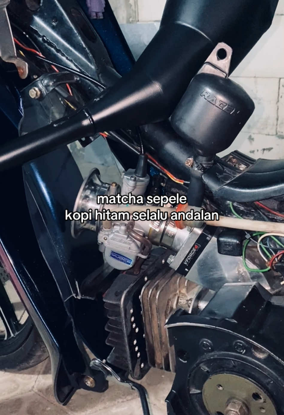 matcha cepele cepele #fizr #matcha #ngopi #twostroke #foryou #fyp