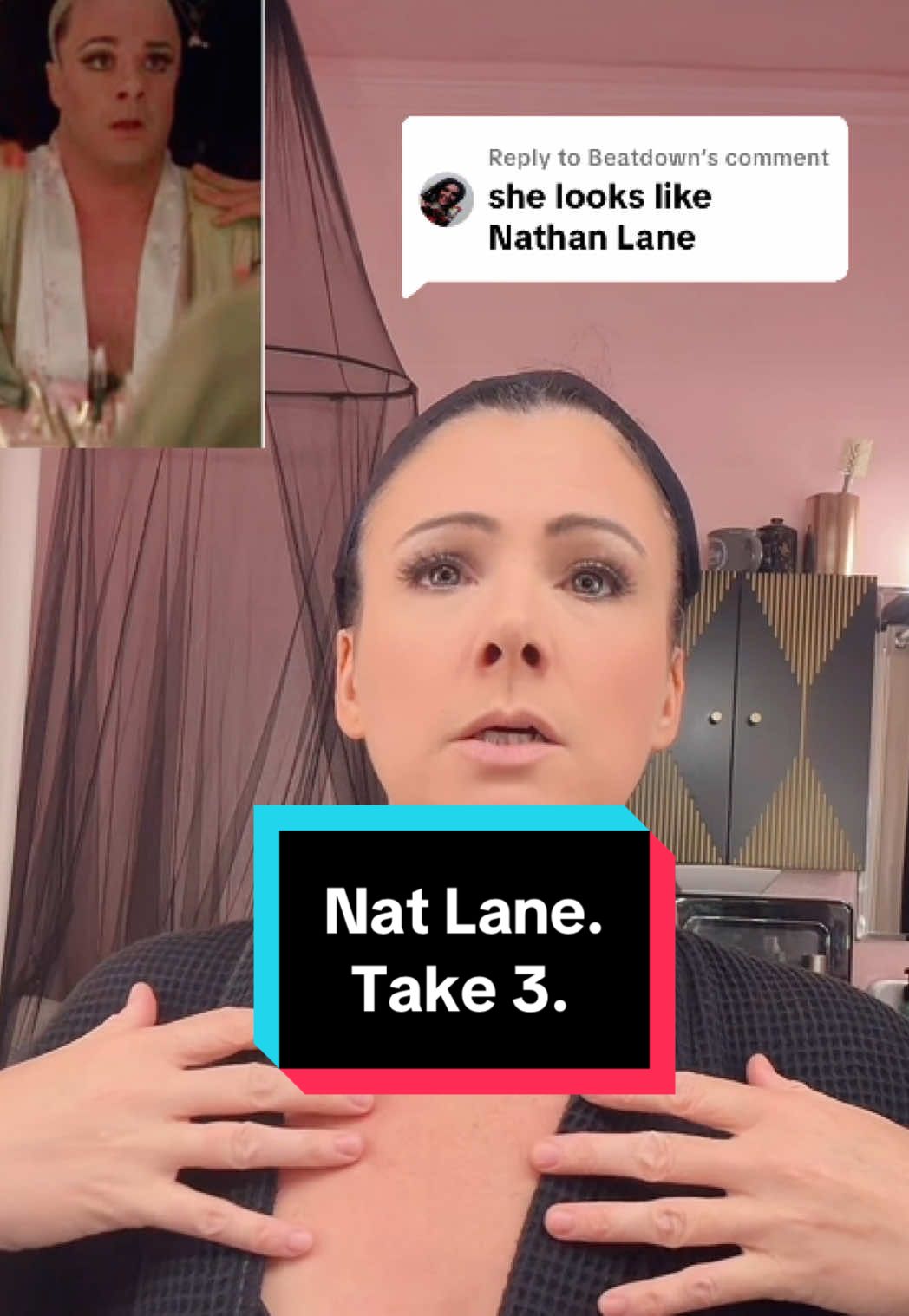 Replying to @Beatdown  Nat Lane. Scene 3. “This room is too crowded. Could I please PLEASE have a moment to myself to prepare.# 🪒 ******************************* #natlane #nathanlane #natbecomesher #deathbecomesher #thebirdcage #pirintablets #agadorspartacus @Death Becomes Her #stepmother 